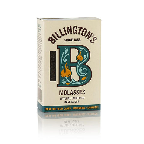 Gebinde-10-Molasse Zucker-Pulver, dunkel, Roh-Rohrzucker, kräftiges Aroma, Billington´s, 500 g