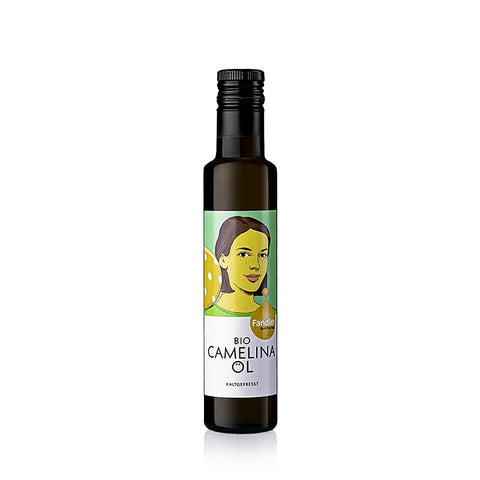 Container of 6 Camelina Oil, Fandler, Organic, 250 ml