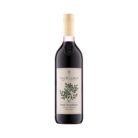 Gebinde-6-van Nahmen - Wald-Heidelbeeren, 100% Direktsaft, BIO, 750 ml