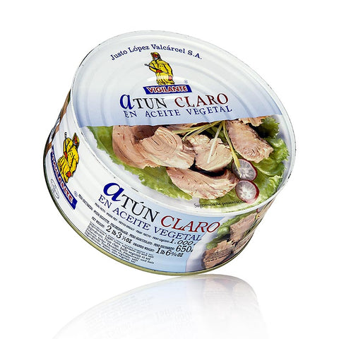 Gebinde-12-Weißer Thunfisch in Öl, Justo Lopez Valeaucel, 1 kg