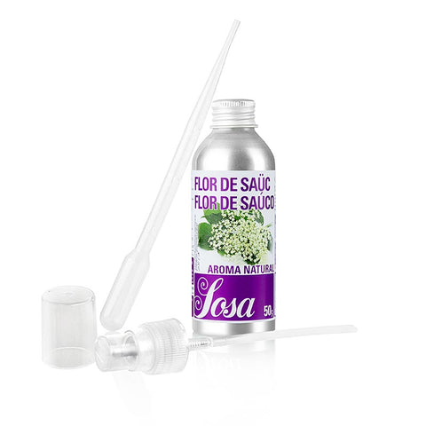 Packet 1 - Elderflower flavor, liquid, 50 g