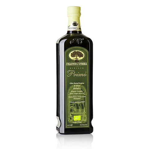 Pack of 6 Extra Virgin Olive Oil, Frantoi Cutrera Primo, Sicily, Organic, 750 ml