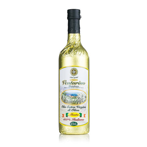 Pack of 6 - Extra Virgin Olive Oil, Venturino, 100% Italian Olives, 750 ml