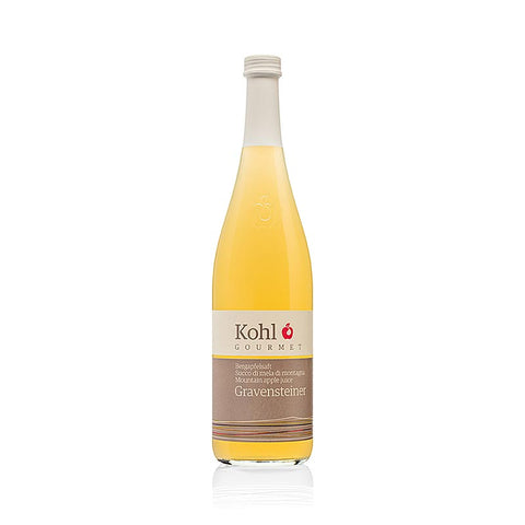 Gebinde-6-Gourmet Bergapfelsaft Gravensteiner, 750 ml