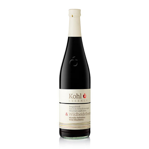 Gebinde-6-Cuvée Bergapfelsaft + Heidelbeere, 750 ml