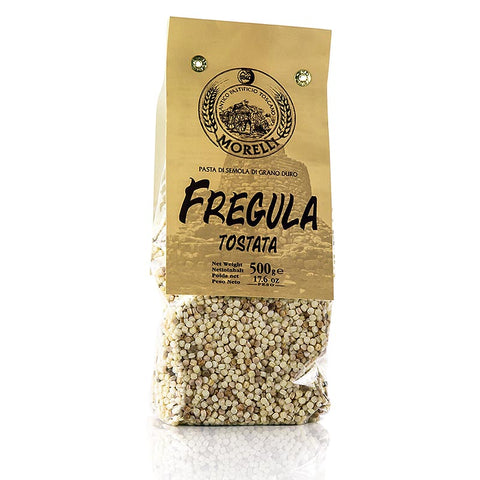 Container-12-Morelli 1860 Fregula (Fregola) Tostata, with durum wheat, 500 g