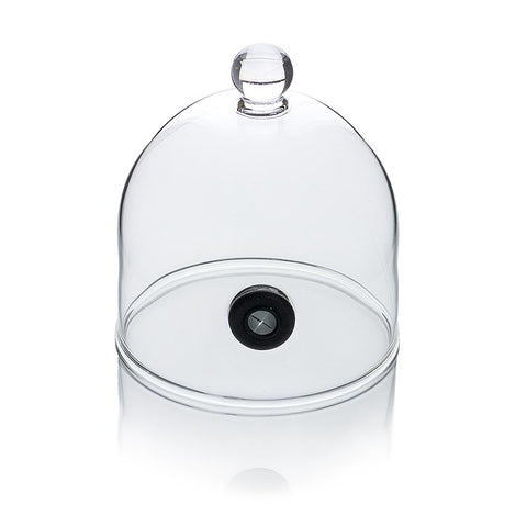 Gebinde-6-Räucher-Glasglocke Rubi mit Ventil, Ø 9cm, für Super-Aladin-Profi, 1 St