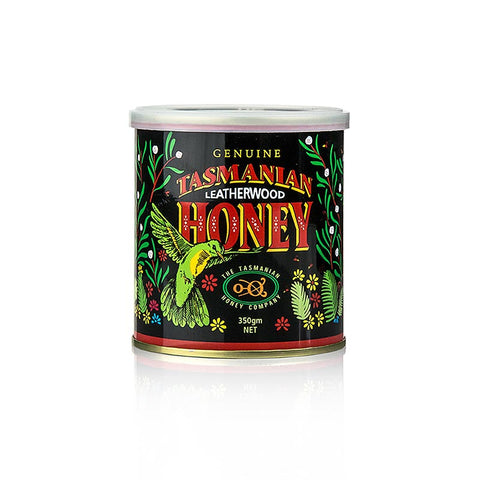 Pack of 6 - Broad-seeded honey Leatherwood honey, creamy, Tasmania, 350 g
