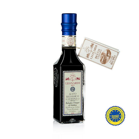 Gebinde-6-Aceto Balsamico di Modena IGP/g.g.A., 2 Jahre, Leonardi, 250 ml