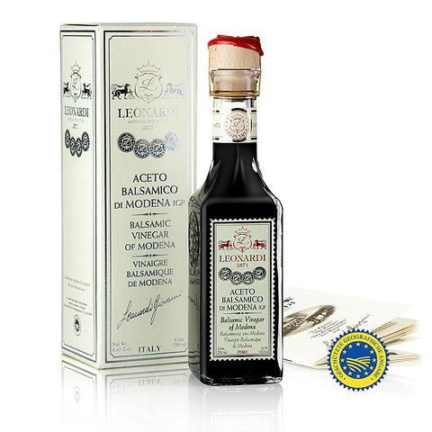 Container-6-Leonardi - Aceto Balsamico di Modena IGP/ggA, Francobollo, 8 years, 250 ml