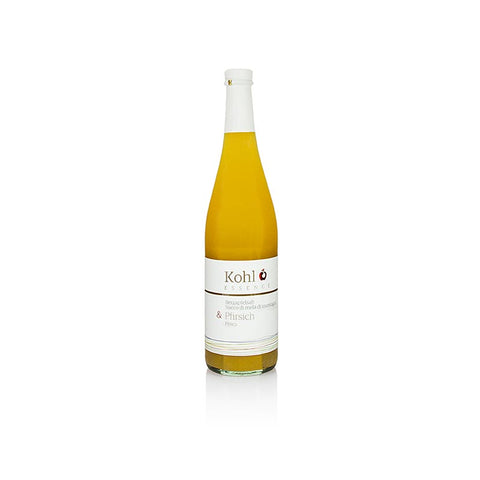 Gebinde-6-Cuvée Bergapfelsaft + Pfirsich, 750 ml