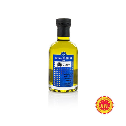 Pack of 6 - Extra Virgin Olive Oil, AOP/PDO, Corsica, Alziari, 200 ml