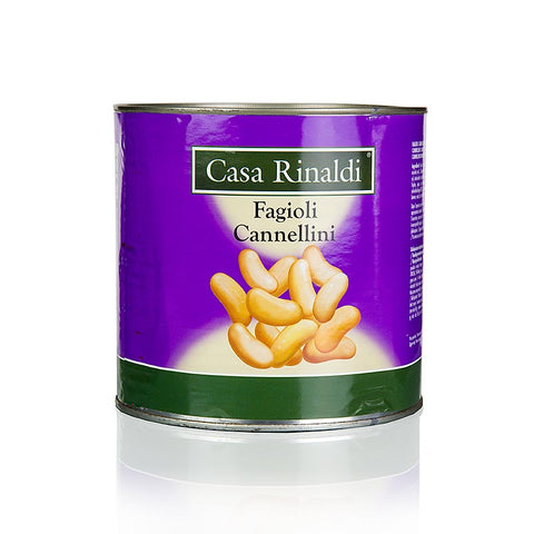 Gebinde-6-Cannellini Bohnen, weiß, klein, 2,5 kg