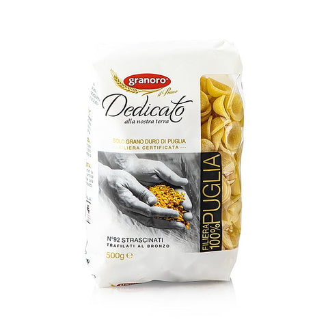 Gebinde-24-Granoro Dedicato - Strascinati, grosse Orecchiette, No.92, 500 g