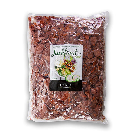Gebinde-5-Jackfruit Fruchtfleisch, natur, gewürfelt, vegan, Lotao, BIO, 2 kg