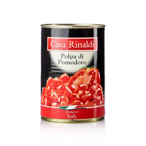 Pack of 12 tomato pulp (polpa pomodoro), Casa Rinaldi, 400 g