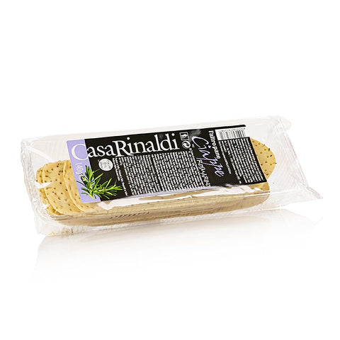 Gebinde-16-Ciabattine, mit Rosmarin, Casa Rinaldi - flache Brotteigfladen, 140 g