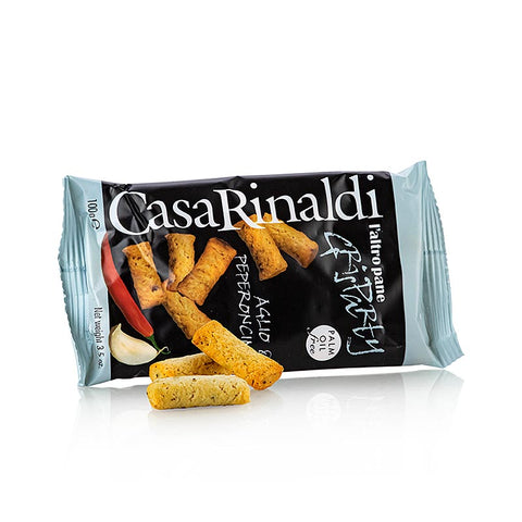 Gebinde-20-Grisparty - Mini Grissini Knabbergebäck mit Knoblauch & Chili, Casa Rinaldi, 100 g