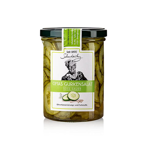 Pack of 12 - Grandma's Cucumber Salad, Schudeisky, 400 g