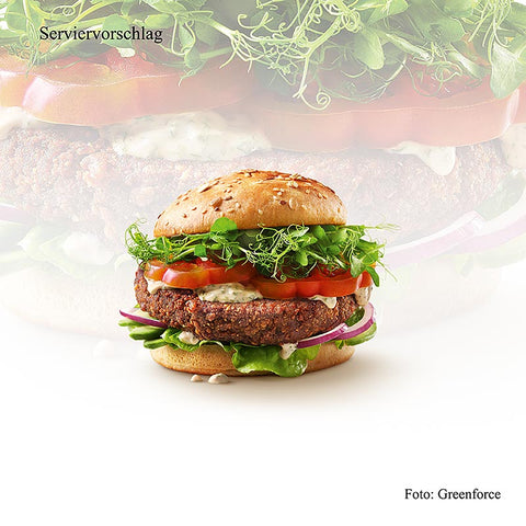 Gebinde-4-Greenforce Fertigmix für vegane Burger Patties, aus Erbsenprotein, 2 kg