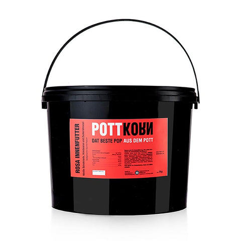 Pottkorn - Berry White, Popcorn mit weißer Schokolade und Himbeeren, 1 kg