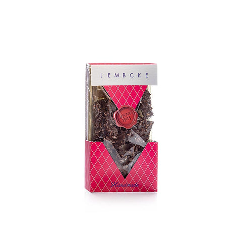 Gebinde-10-Teegebäck Mandini Cacao Dark, Mandelsplitter, dunkel, Lembcke, 100 g