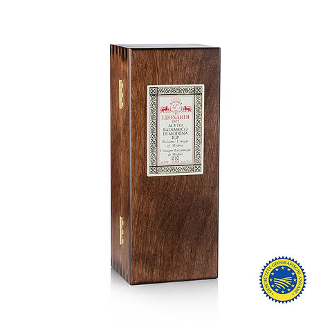 Container 6-Aceto Balsamico IGP/PGI, Francobolli Series 15, Leonardi, organic, 250 ml
