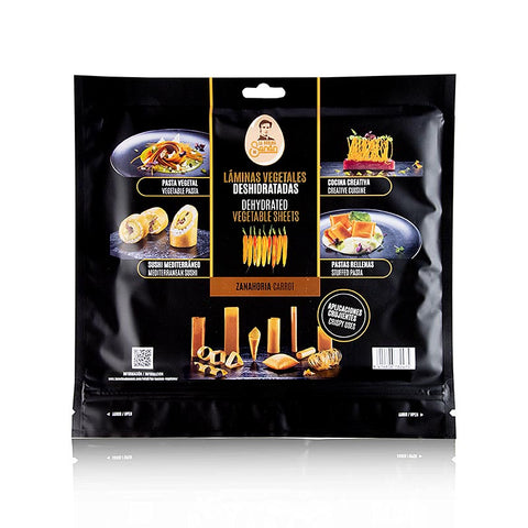 Gebinde-20-Vegetarisches Esspapier "Karotte", La Cocina de Senén, 110 g, 10 Blatt