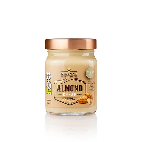 Almond cream, with stevia, Sisinni, 380 g