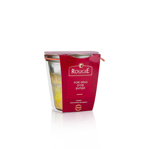 Pack of 8 foie gras fillets, fully preserved, Rougie, 180 g