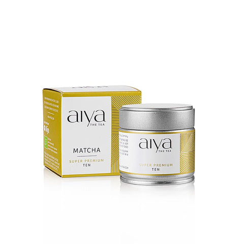 AIYA Matcha Ten, green tea in SUPER premium ceremony quality, ORGANIC, 30 g