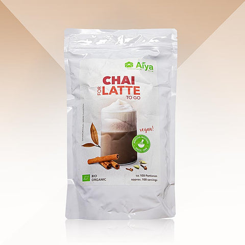 Gebinde-12-AIYA Professionals - Chai for Latte, Gewürz-Tee Mix, BIO, 1 kg