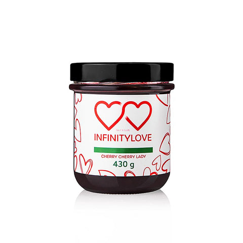 INFINITYLOVE Cherry - Kirsch Konfitüre Extra, 430 g