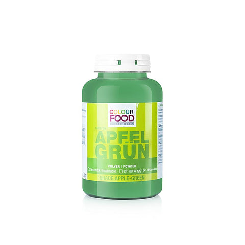 BColors Food Coloring - Apple Green, Powder, Fat &amp; Water Soluble, Vegan, 120 g