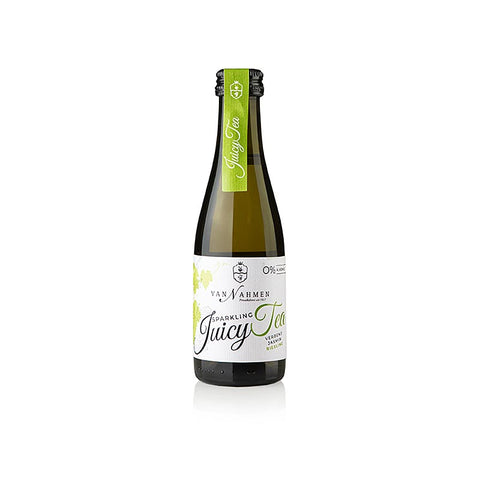 Gebinde-12-van Nahmen - Sparkling Juicy Tea - Verbene - Jasmin Tee - Riesling, BIO, 200 ml