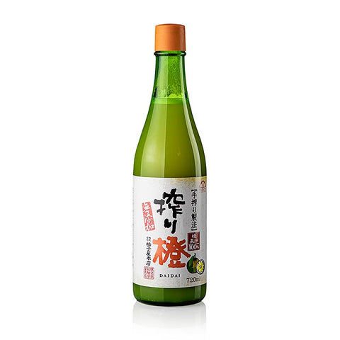 Daidai Saft (Bittere Orange), 100% Zitrusfruchtsaft, 720 ml