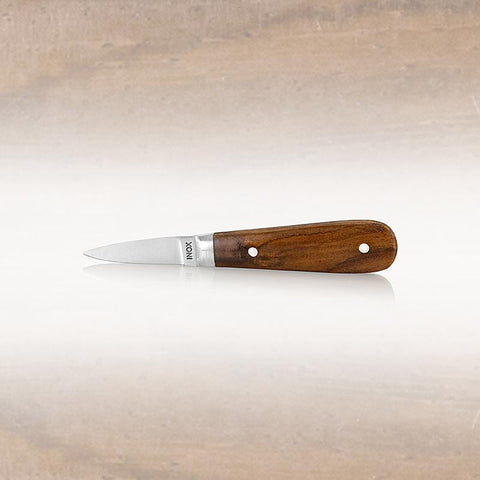 Austernmesser, Holzgriff, breite Klinge, 6cm, 1 St