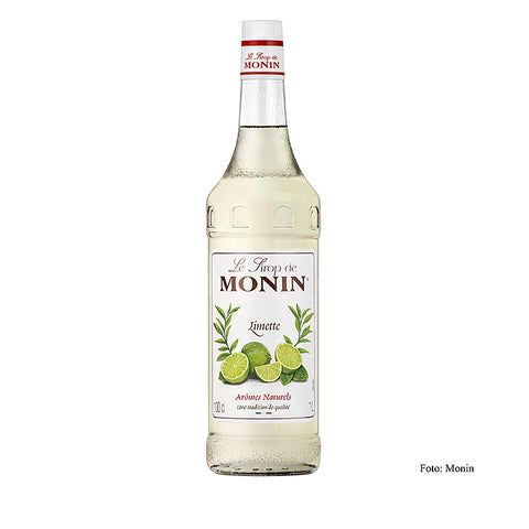 Monin - Limetten Sirup aus grünen Limetten, 1 l