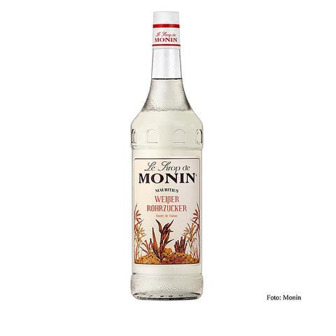 Monin - Rohrzucker, weiß, Sirup, 1 l