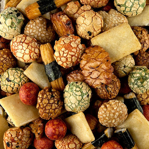 Gebinde-4-Erdnuss & Reis Cracker Knabbermix "Superior", 750 g