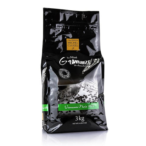 Vanuari 63%, Bitter Couverture, Grandes Teneurs, Callets, Michel Cluizel, 3 kg