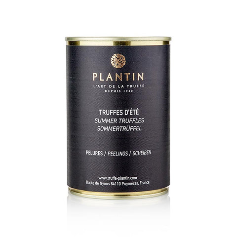 Gebinde-1-Sommertrüffel Pelures, Trüffelschalen/-scheiben, Plantin, 210 g
