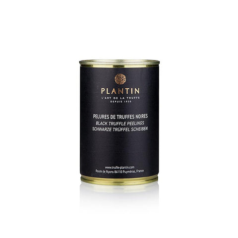 Gebinde-1-Winteredeltrüffel (Tuber Melanosporum), Pelures, Trüffelschalen und -scheiben, Plantin, 210 g