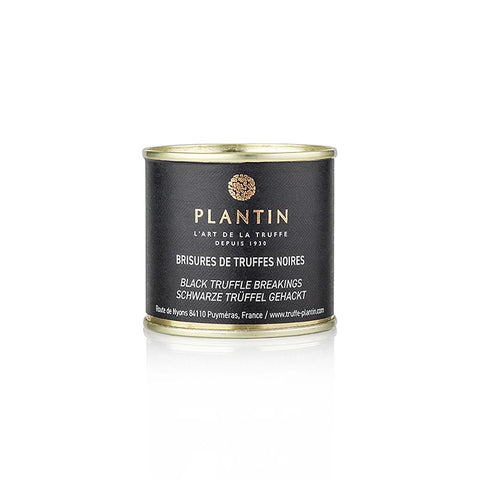 Gebinde-1-Winteredeltrüffel (Tuber Melanosporum), Brisures, fein gehackt, Plantin, 55 g