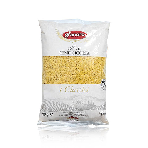 Granoro Seme Cicoria, Reiskornform, No.70, 500 g