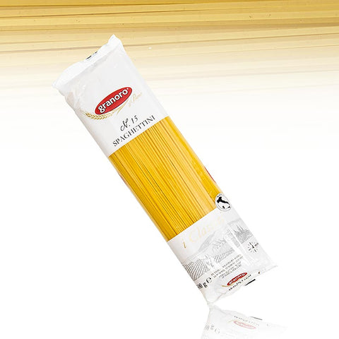 Granoro Spaghettini, dünne Spaghetti, 1,2mm, No.15, 500 g