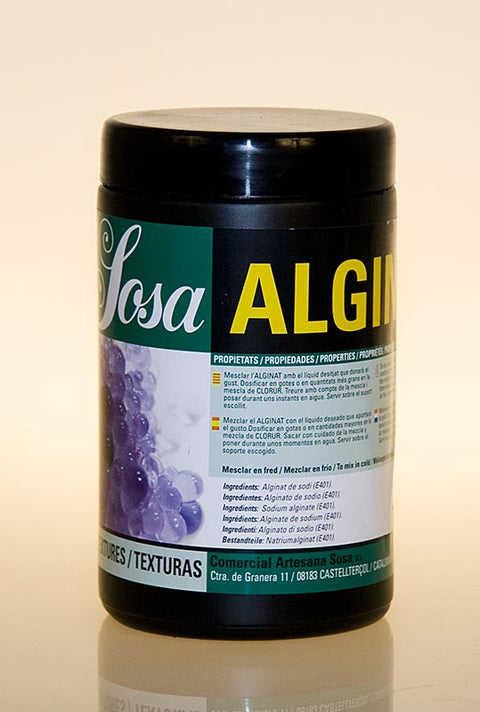 Alginato (sodium alginate), E 401, 750 g