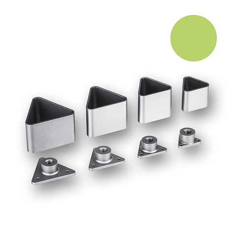 Weller Anrichteset, Gastro Version, rund, dreieckig, oval, quadratisch, 33 tlg.