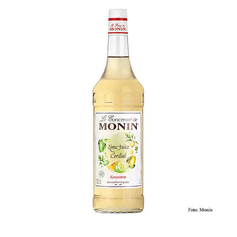Monin - Lime Juice - Cordial Mixer, Limonensaft, 1 l