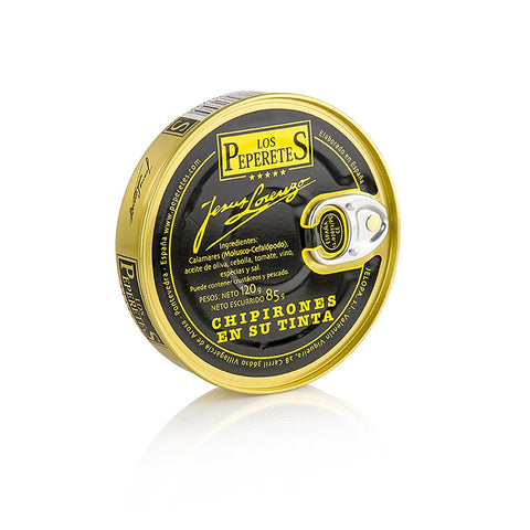 Tintenfischchen, in Tinte - Chipirones en su tinta, Los Peperetes, 120 g